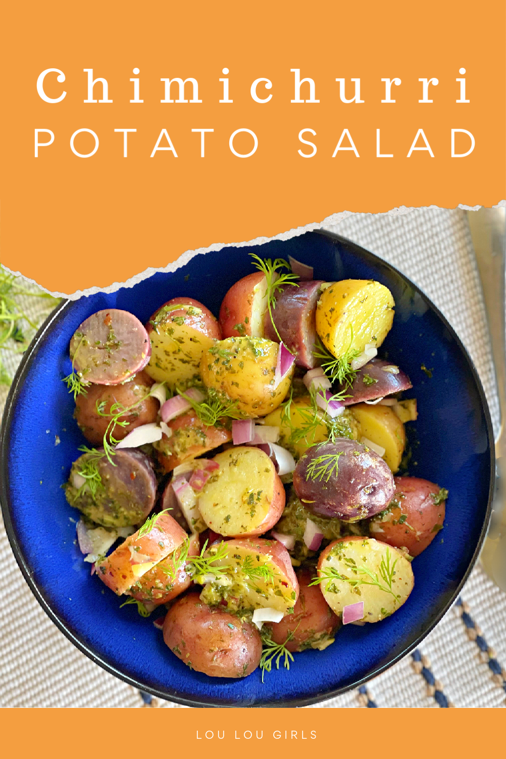 Chimichurri Potato Salad